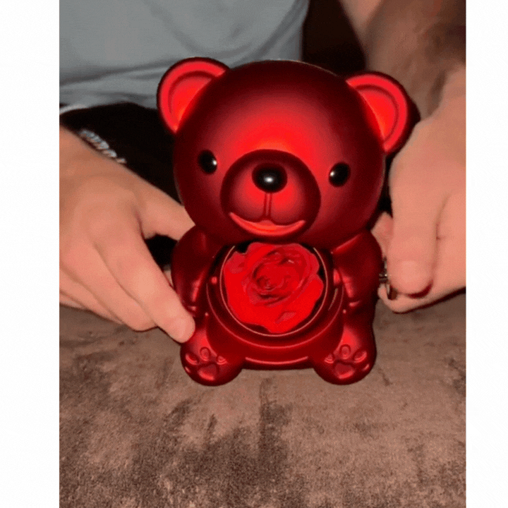 Caja de Regalo Oso Giratorio (FACEBOOK)