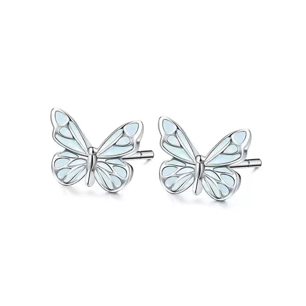 Collar Mariposa Fluorescente
