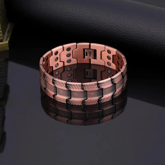 Pulsera Poder magnético del cobre: mejora la circulación y elimina la fatiga