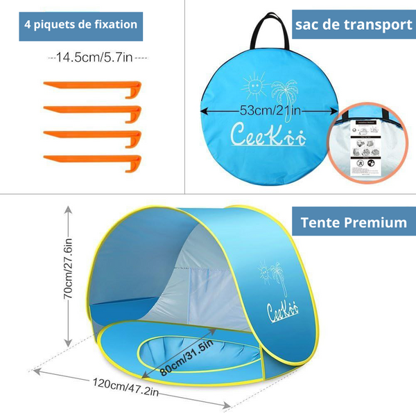 Piscina Portátil para Bebés