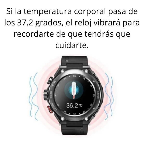 Smart Reloj con Auriculares