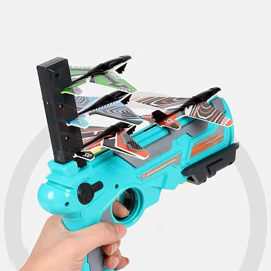 Pistola Lanza Aviones Divertida (FACEBOOK)