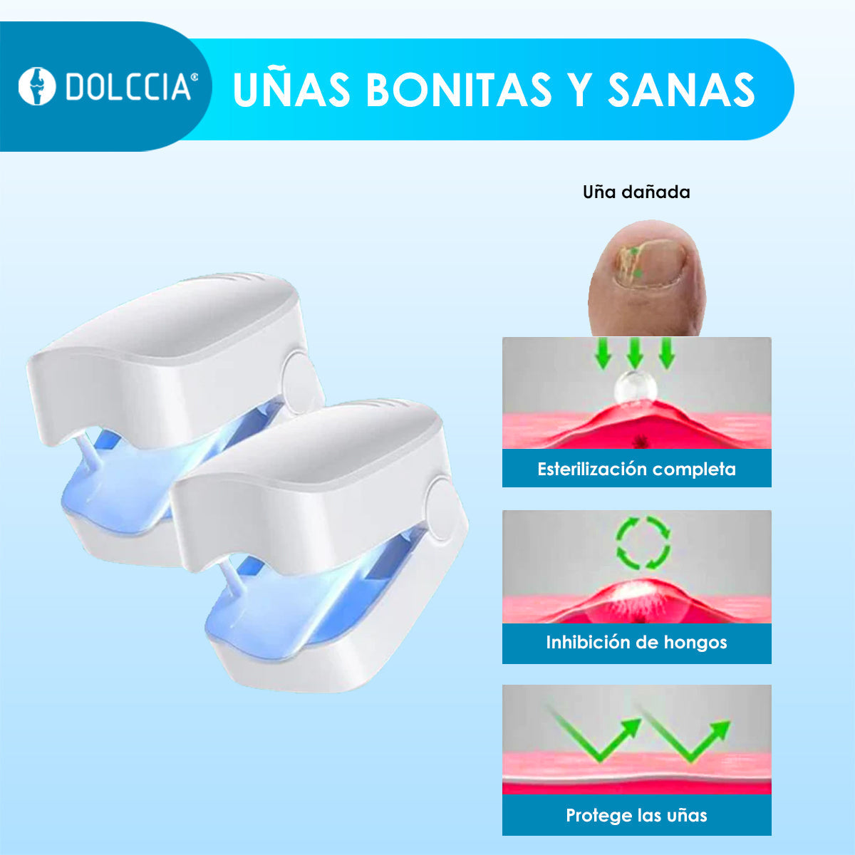 CuraLáser para Uñas Sanas - Viral TikTok
