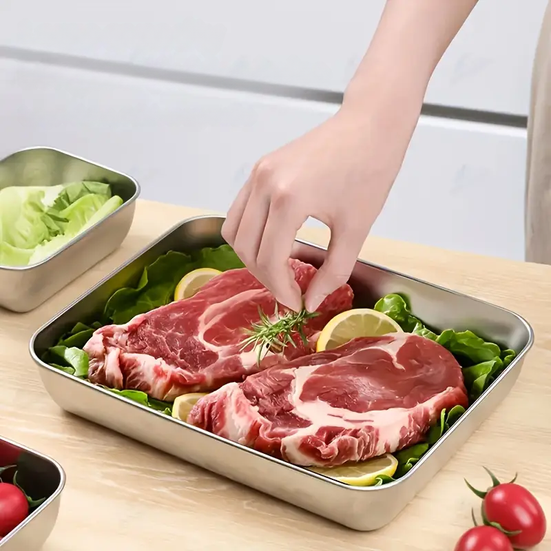 3x1 InoxBox™: Comida Segura y Fresca (25x20x5.5cm)