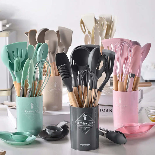 Set de Utensilios de Cocina Elegante