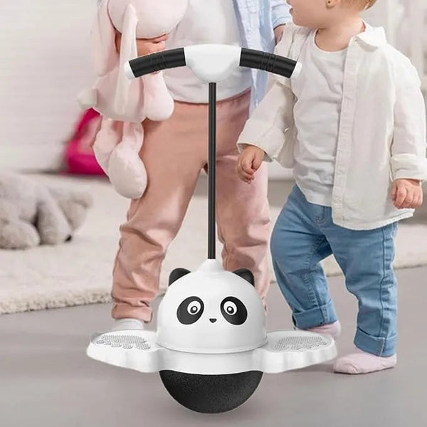 Inflable Panda LED Saltarín