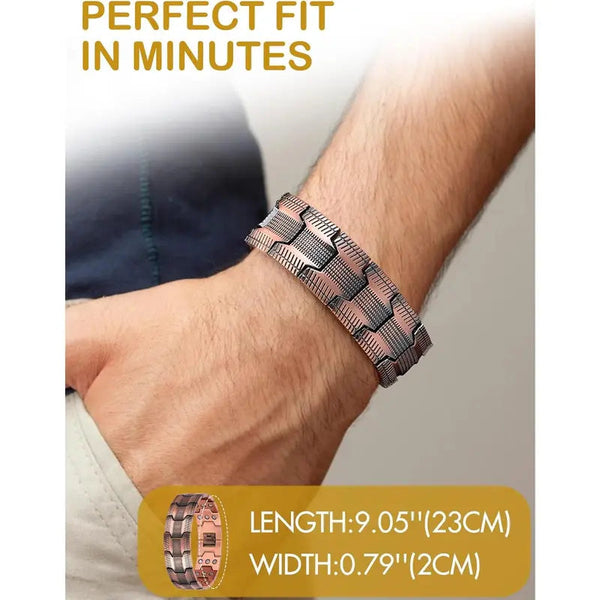 Pulsera Poder Cobre Vitalidad Moderna