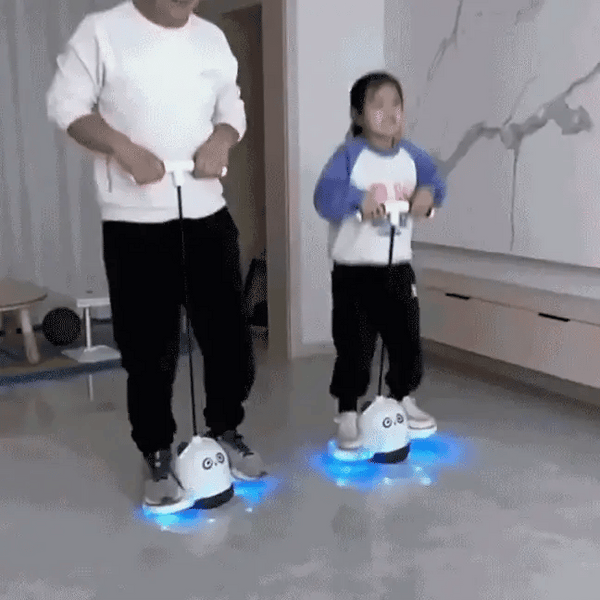 Inflable Panda LED Saltarín