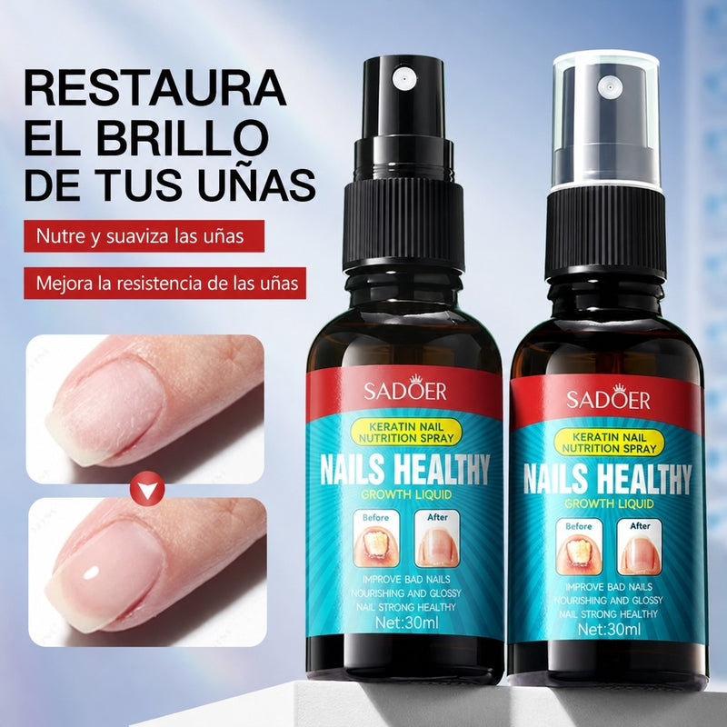 2x1 Tratamiento Crecimiento Nutritivo Uñas Spray